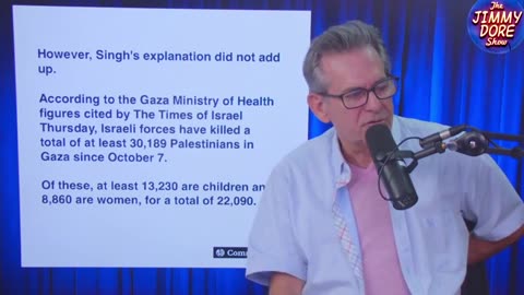 Jimmy Dore - Defense Secretary TELLS THE TRUTH About Gaza Horrors & Gets In Trouble!