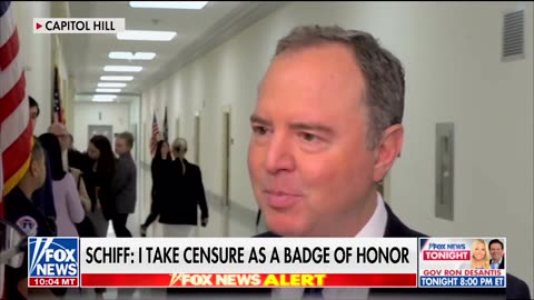 Russian Collusion Truther & Conspiracy Theorist Adam Schiff: House Censure Would Be "Badge Of Honor"