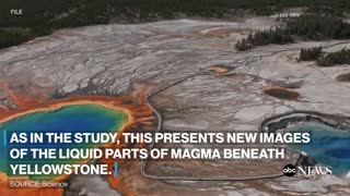Scientists find higher levels of magma beneath Yellowstone than expected