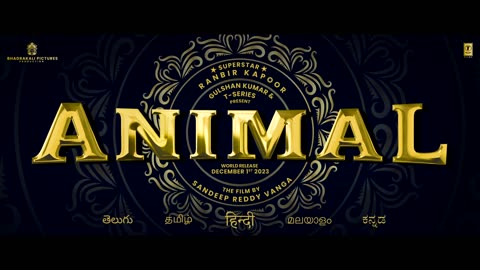 ANIMAL Official Teaser Ranbir Kapoor Rashmika M Anil K Bobby D Sandeep Reddy Vanga Bhushan .mp4