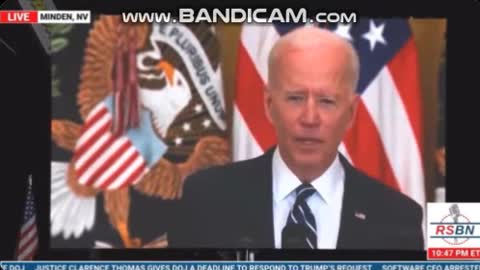 Trump is roasting Joe Biden with a supercut of his gaffes at his rally 😂