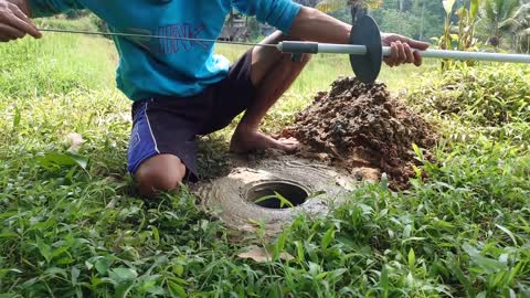 Free energy irrigation project with Vertical Axis Windmill Water Pump
