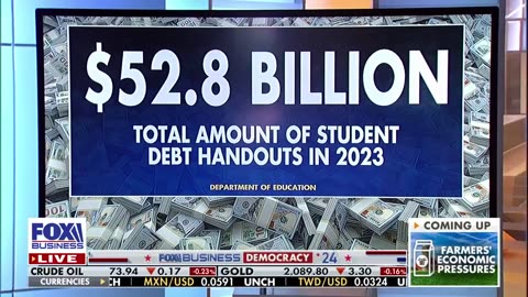 Biden issued $52.8B in student loan handouts in 2023