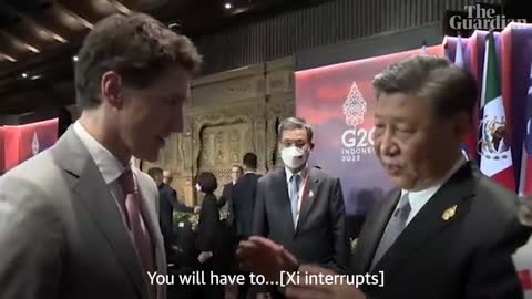 Xi Jinping confronts Justin Trudeau at G20 over leaked conversation