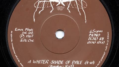 A whiter shade of pale by Procol Harum