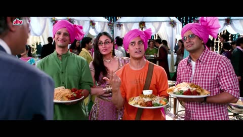 Free Mein Khana | 3 Idiots | Aamir Khan | Kareena | Boman Irani | Comedy