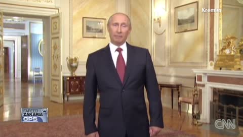 Hear Vladimir Putin speaking English