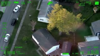 Ohio Aviation unit assist the arrest of two people with Dayton Police