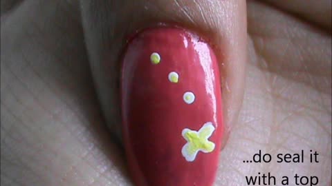 ONE MINUTE NAIL ART tutorial !!! Easy nail designs