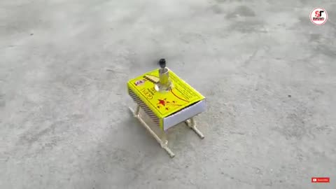 How To Make Helicopter Matchbox Helicopter