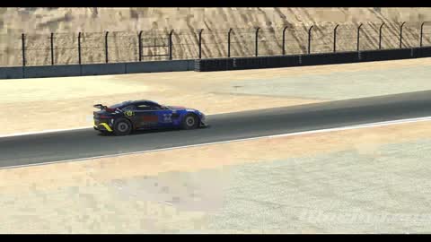 GT4 Lap Time Attack Lap At Laguna Seca Raceway On Iracing