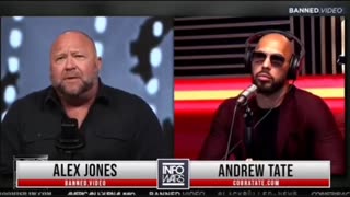 Alex Jones interviews Andrew Tate on mask mandates 8/24/23