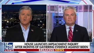 Rep James Comer- first impeachment inquiry hearing set for next Thursday