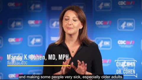 CDC DIRECTOR MANDY COHEN RECOMMENDS A COVID MRNA BOOSTER FOR EVERYONE 6 MONTHS AND OLDER.