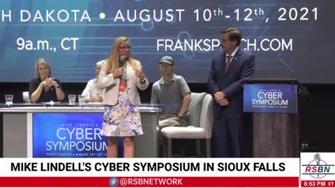 Senator Amanda Chase (VA) at the Cyber Symposium in SD