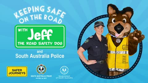 Passenger safety with Jeff the Road Safety Dog