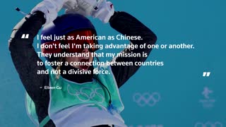 China's skier Gu dodges U.S. passport question