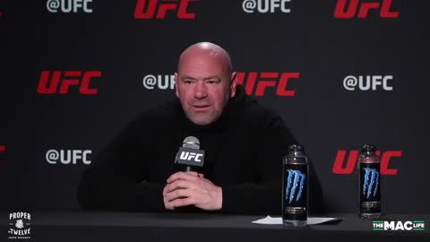 UFC President Dana White is asked about the 200+ Doctors