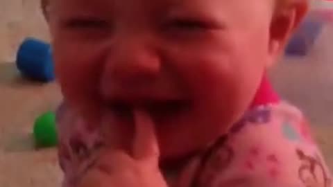 Funny cute baby video