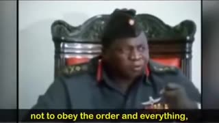 Idi Amin and his funny officials