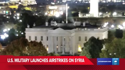 US strikes Iran-linked sites in Syria in retaliation for attacks on US troops