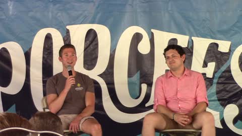 Video 3 - "Get the government out of Crypto" by Ross C & Joel V. at Porcfest 2022 in Lancaster,NH