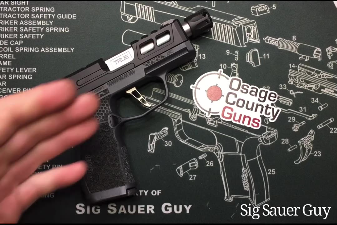 Sig Sauer P365 manual safety conversion kit Osage County Guns