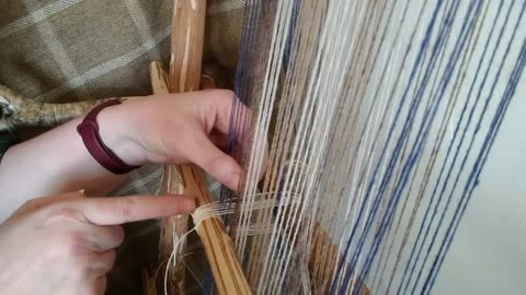 Building a warp-weighted loom