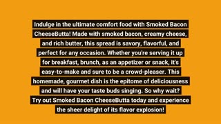 Smoked Bacon CheeseButta – CheeseButta - Gourmet Products