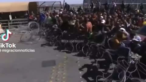 BREAKING: Massive caravan of illegals headed over the border.
