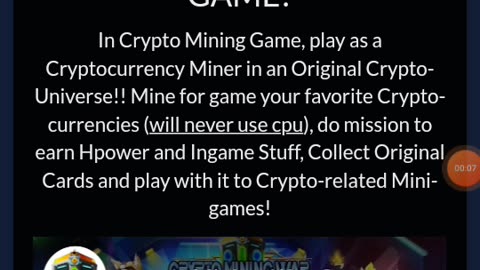 Cryptomininggame