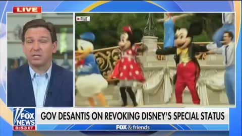 Governor DeSantis DESTROYS Disney For Pushing Leftism