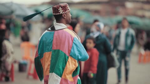 gnawa in jamaa fna marrakech - morocco