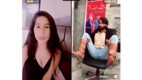 Pakistani girl TikTok live