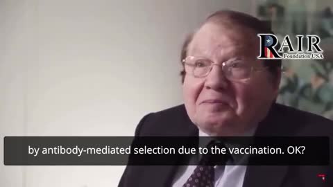 Nobel Prize Winner Prof. Luc Montagnier: "The Covid Vaccine Is Creating The Variants"
