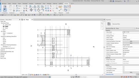 REVIT STRUCTURE 2022 LESSON 24 - HOW TO ADD REBAR