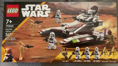 BoomerCast - Lego Star Wars Republic Fighter Tank has Arrived!