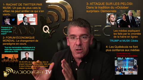 Extrait du WEBJOURNAL du 30 octobre 2022 - MÉDIAS: La perte de contrôle s'accélère - Far West