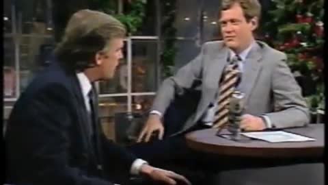 Donald Trump Interview on Letterman, 1986-87