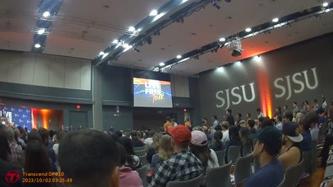 Silicon Valley Meets Charlie Kirk, Turning Point USA, at SJSU, October 2, 2023