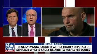 Tucker Calls into Question the People Who Pushed John Fetterman to Serve w/ Chronic Depression