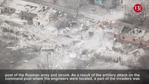 Russians, whose command posts are in ruins, are trying to pull out wounded from under the rubble