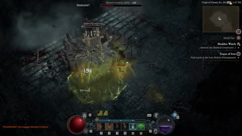 Poison Trap Rogue Build LVL 51! Bursting Through Maddux watch Dungeon On First Attempt! - Diablo IV