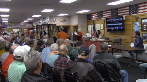 Saline County Republican Meeting 020124 Supreme Court Candidate Barbara Webb takes questions