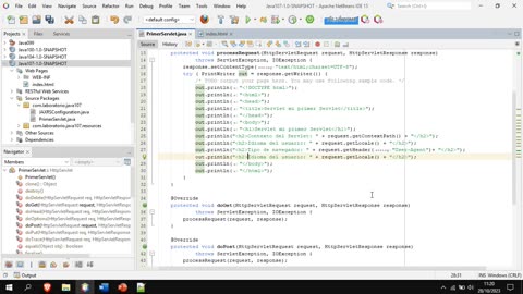 Java parte 107. Desarrollo web, parte 8. Servlets 1. Introducción