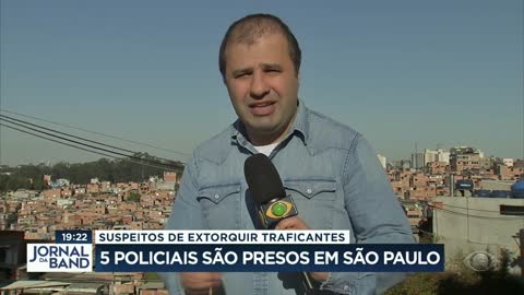 Policiais que extorquiam traficantes são presos em SP