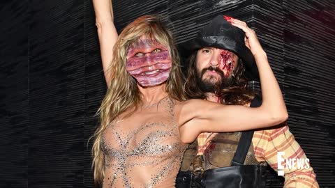 Inside Heidi Klum's SEXY Worm Costume Transformation E! News