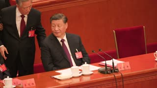 Former Chinese President Hu Lintao removed from Communist Party Congress
