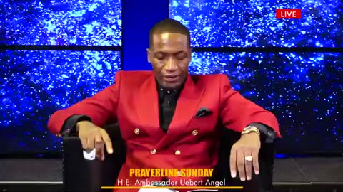 Prayer Line Service - with H.E. Ambassador Uebert Angel