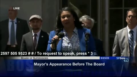 San Francisco Mayor BOOED While Taking Stage